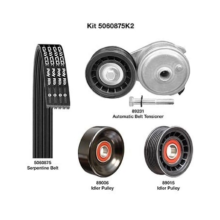 Dayco 96-03 Chevrolet Fead Kits, 5060875K2 5060875K2